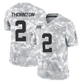 Seanshop KC.Chiefs #2 Tyquan Thornton Player Arctic Camo Salute To Service Limited Game Stitched Jerseys
