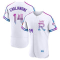 Seanshop KC.Royals #14 Jac Caglianone Player White 2026 City Connect Limited Elite Home Stitched Jerseys