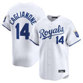 Seanshop KC.Royals #14 Jac Caglianone Player White Alt Limited Home Stitched Jerseys
