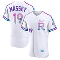 Seanshop KC.Royals #19 Michael Massey Player White 2026 City Connect Limited Elite Home Stitched Jerseys