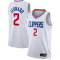 Seanshop L.Clippers #2 Kawhi Leonard White Swingman Stitched Jerseys - Association Edition