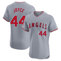 Seanshop LA.Angels #44 Ben Joyce Player Gray Home Limited Elite Stitched Jerseys