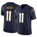 Seanshop LA.Chargers #11 Cameron Dicker Player Navy Limited Vapor F.U.S.E. Home Game Stitched Jerseys