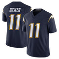 Seanshop LA.Chargers #11 Cameron Dicker Player Navy Vapor F.U.S.E. Limited Home Game Stitched Jerseys