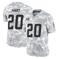 Seanshop LA.Chargers #20 Cam Hart Player Arctic Camo Salute To Service Limited Game Stitched Jerseys
