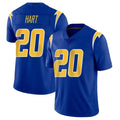 Seanshop LA.Chargers #20 Cam Hart Player Royal Limited Vapor Home Game Stitched Jerseys