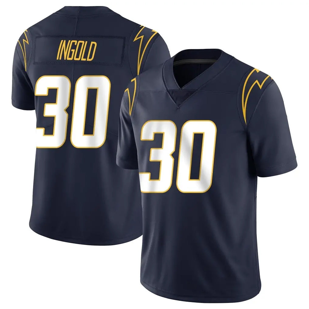 Seanshop LA.Chargers #30 Alec Ingold Player Navy Limited Vapor Untouchable Home Game Stitched Jerseys