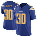 Seanshop LA.Chargers #30 Alec Ingold Player Royal Limited Color Rush Vapor Untouchable Home Game Stitched Jerseys