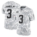 Seanshop LA.Chargers #3 Derwin James Jr. Player Arctic Camo Salute To Service Limited Game Stitched Jerseys