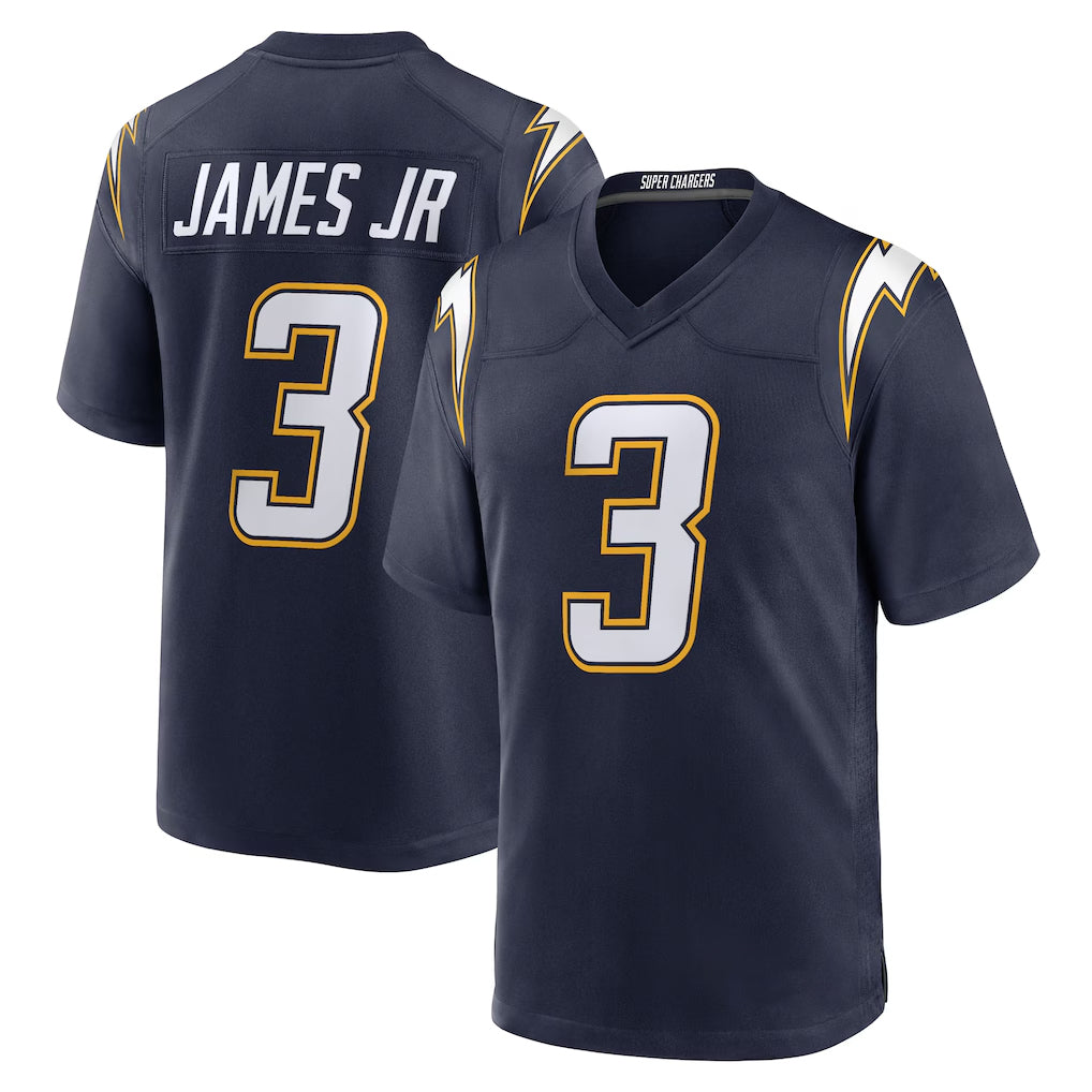 Seanshop LA.Chargers #3 Derwin James Jr. Player Navy Alternate Home Game Stitched Jerseys