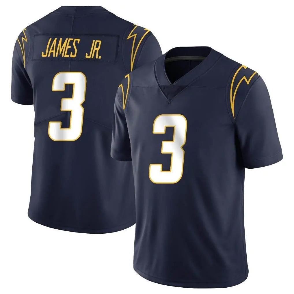 Seanshop LA.Chargers #3 Derwin James Jr. Player Navy Limited Vapor F.U.S.E. Home Game Stitched Jerseys