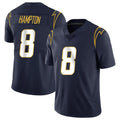 Seanshop LA.Chargers #8 Omarion Hampton Player Navy Limited Vapor Untouchable Home Game Stitched Jerseys
