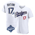 Seanshop LA.Dodgers #17 Shohei Ohtani Player Gold White World Series Meet 2026 Collection Stadium Limited Elite Stitched Jerseys