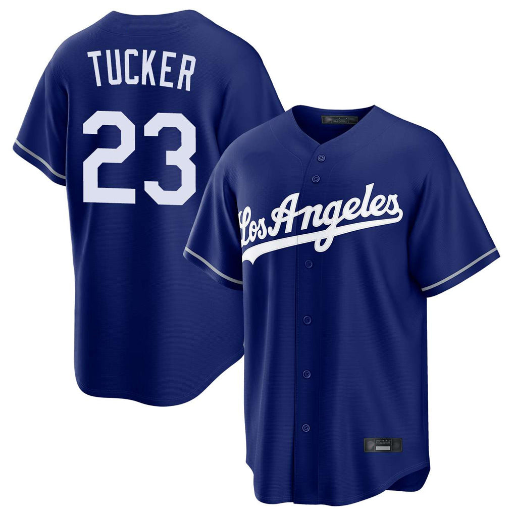 Seanshop LA.Dodgers #23 Kyle Tucker Player Royal Game Stitched Jerseys