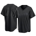 Seanshop LA.Dodgers #44 Andy Pages Player Black Pitch Fashion T-shirt Stitched Jerseys