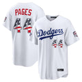 Seanshop LA.Dodgers #44 Andy Pages Player White 2026 All-Star Edition Stars & Stripes Home Game Stitched Jerseys