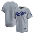 Seanshop LA.Dodgers Blank Player Gray Limited Home Stitched Jerseys