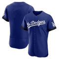 Seanshop LA.Dodgers Blank Player Royal City Connect Elite Home Stitched Jerseys