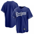Seanshop LA.Dodgers Blank Player Royal Game Home Stitched Jerseys