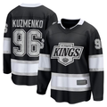 Seanshop LA.Kings #96 Andrei Kuzmenko Black Home Breakaway Jerseys