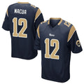 Seanshop LA.Rams #12 Puka Nacua Player Navy Home Game Stitched Jerseys