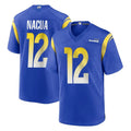 Seanshop LA.Rams #12 Puka Nacua Player Royal Home Game Stitched Jerseys