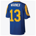 Seanshop LA.Rams #13 Kurt Warner Player Royal Mitchell & Ness Legacy Retired Limited Stitched Jerseys