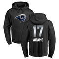 Seanshop LA.Rams #17 Davante Adams Player Black Pullover Hoodie Limited Game Stitched Jerseys