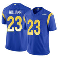 Seanshop LA.Rams #23 Kyren Williams Player Royal Limited Vapor F.U.S.E. Home Game Stitched Jerseys