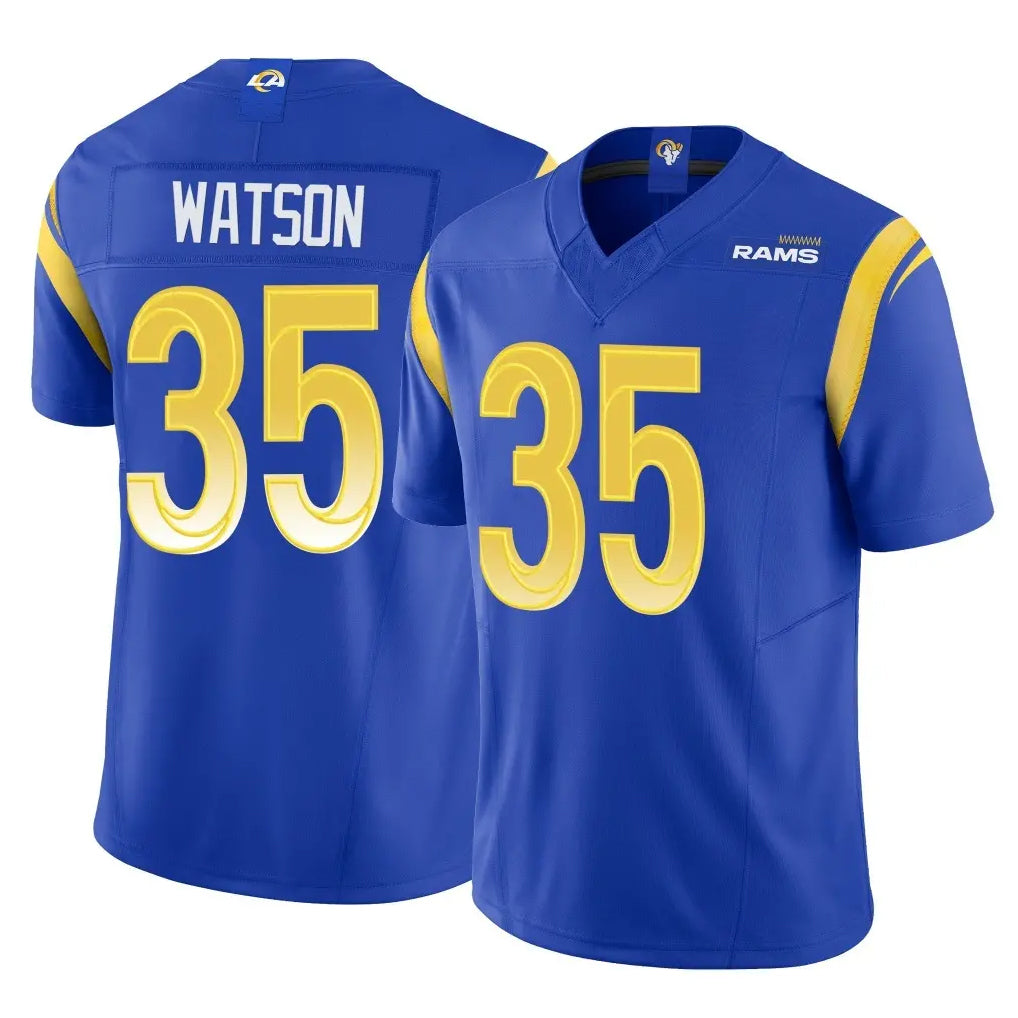 Seanshop LA.Rams #35 Jaylen Watson Player Royal Limited Vapor F.U.S.E. Home Game Stitched Jerseys
