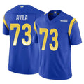 Seanshop LA.Rams #73 Steve Avila Player Royal Limited Vapor F.U.S.E. Home Game Stitched Jerseys
