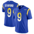 Seanshop LA.Rams #9 Matthew Stafford Player Royal Limited Vapor Untouchable Home Game Stitched Jerseys
