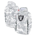 Seanshop LV.Raiders Arctic Camo Salute to Service Hoodies Limited Game Blank Player Stitched Jerseys