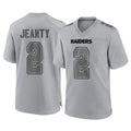 Seanshop LV.Raiders #2 Ashton Jeanty Player Gray Atmosphere Fashion Limited Game Stitched Jerseys