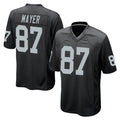 Seanshop LV.Raiders #87 Michael Mayer Player Black Home Game Stitched Jerseys