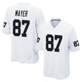 Seanshop LV.Raiders #87 Michael Mayer Player White Home Game Stitched Jerseys
