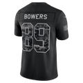 Seanshop LV.Raiders #89 Brock Bowers Black 2026 Salute to Service Stitched Limited Jersey