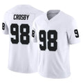 Seanshop LV.Raiders #98 Maxx Crosby Player White Limited Vapor F.U.S.E. Home Game Stitched Jerseys