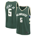 Seanshop M.Bucks #5 Gary Trent Jr.  Hunter Green Fast Break Replica Player Jerseys - Icon Edition