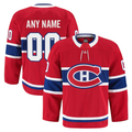 Seanshop Custom M.Canadiens Red Home Authentic Pro Jerseys