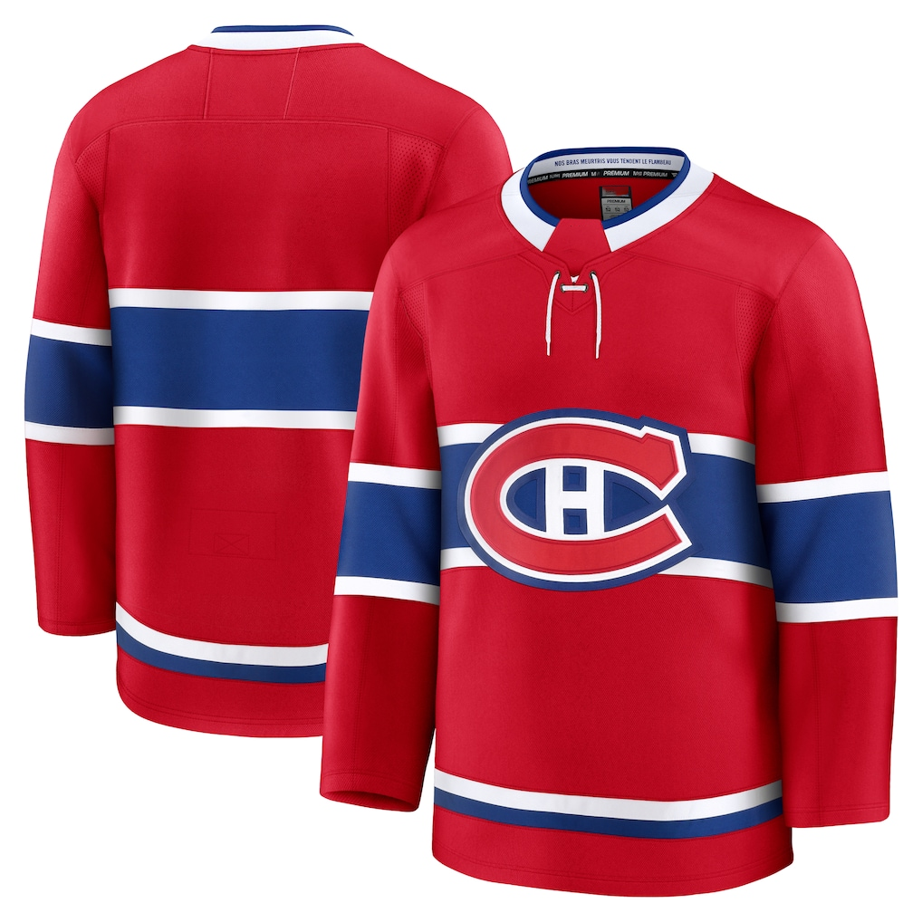 Seanshop M.Canadiens Red Home Premium Jerseys