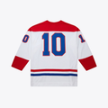 Seanshop M.Canadiens #10 Guy Lafleur Mitchell & Ness White 1971 Power Play Jerseys