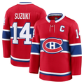 Seanshop M.Canadiens #14 Nick Suzuki Red Home Premium Jerseys
