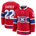 Seanshop M.Canadiens #22 Cole Caufield Red Home Premium Jerseys