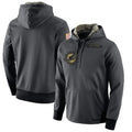 Seanshop M.Dolphins Gray Pullover Hoodies Limited Blank Player Stitched Jerseys