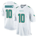 Seanshop M.Dolphins #10 Jacob Rodriguez Player White Home Game Stitched Jerseys