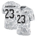 Seanshop M.Dolphins #23 Zayne Anderson Player Arctic Camo Salute To Service Limited Game Stitched Jerseys