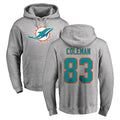 Seanshop M.Dolphins #83 Kevin Coleman Jr. Player Gray LOGO Pullover Hoodies Limited Stitched Jerseys