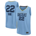 Seanshop M.Grizzlies #22 Desmond Bane Light Blue Fast Break Replica Player Stitched Jerseys- Statement Edition