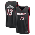 Seanshop M.Heat #13 Bam Adebayo  Black Fast Break Replica Jerseys - Icon Edition